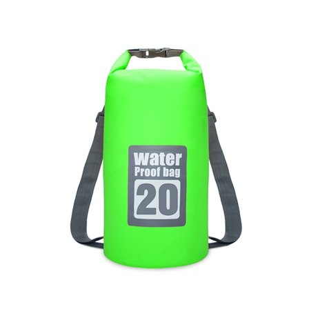 PVC Vattentät Torrväska 5L/10L/15L/20L/30L Utomhusdykning Vikbar förvaring Strandsimväska Rafting River Ocean Ryggsäck