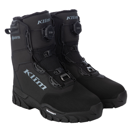 Klim Fierce GTX BOA Skoterkängor Dam Svart/Högt liv 40