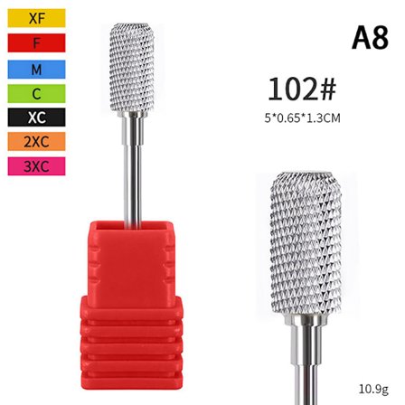 Skaft Tungsten stål Nagelborrfil för elektrisk manikyr