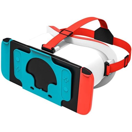 Virtual Reality Briller - Justerbare 3D-linser, For Nintendo Switch/Oled (Hvit)
