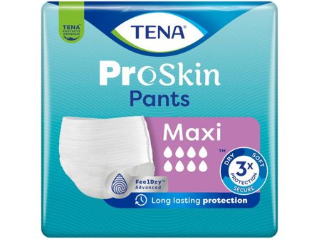 TENA InkoSkydd Pants Maxi M 10/fp - Lyreco - Sjukvård och omsorg - Diagnos och behandling - Inkontinensskydd