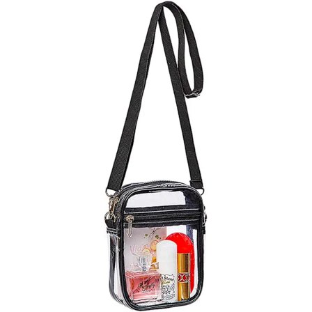 Klar Crossbody Taske, Stadion Godkendt til Koncerter, Festiv