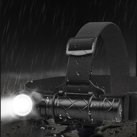 Multifunktionell 10W LED Stark Ljus Ficklampa med Magnet s DXGHC