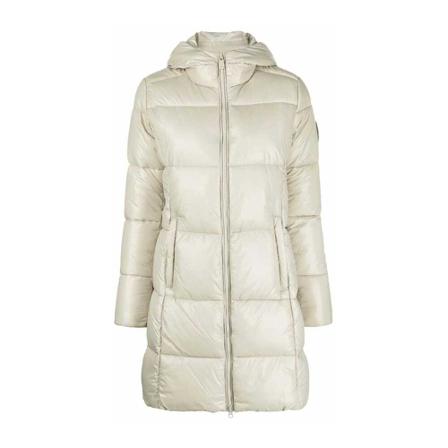 Save The Duck, Coat Beige, Dames, Maat:S