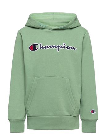 Hooded Sweatshirt Hoodie Grön Champion Rochester