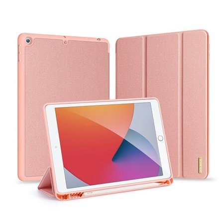 DUX DUCIS iPad 10.2" 2021/2020/2019 Tri-fold Case - Rose Gold