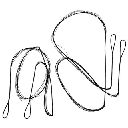 2 stk. Bue-streng til recurve-bue 12 tråde 145 cm/57,1 tommer 117 cm/46,1 tommer Udskiftning