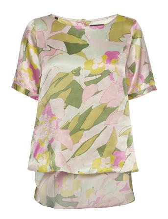 Slfmola Ss Top Patterned Selected Femme