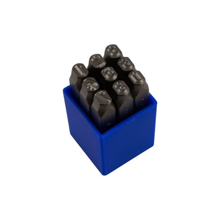 PELA 549849 Sifferstanser 7 mm, 9-pakk, Verksted & bil