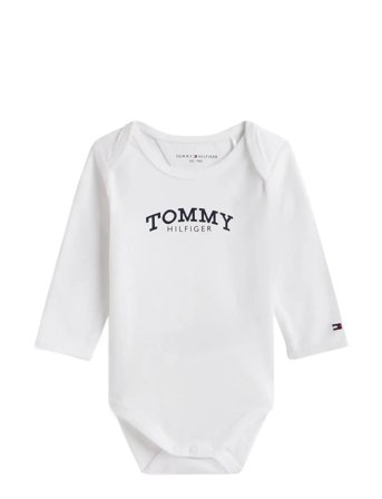 Tommy Hilfiger Monotype Body L/S Jersey Solid - White - 56