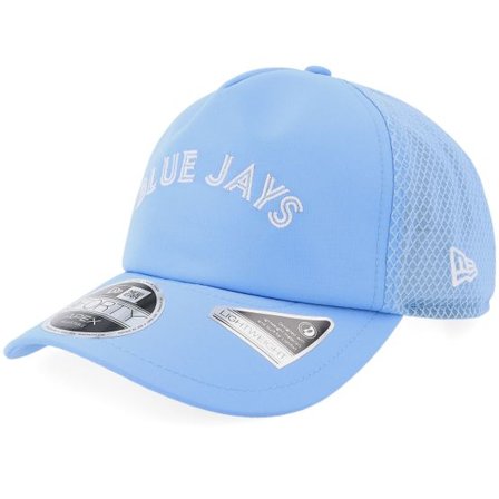 New Era - MLB Blå trucker Keps - Toronto Blue Jays 9FORTY Mesh Apex A-Frame Trucker @ Hatstore