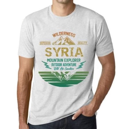 T-shirt herr Outdoor Adventure Wild Nature Mountain Explorer In Syrien – Outdoor Adventure, Wilderness, Mountain
