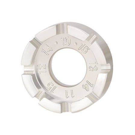 Sykkel eike-nippelnøkkel 8-veis spor hjulfelgjustering