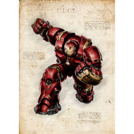 A3 Print - Ironman Hulkbuster