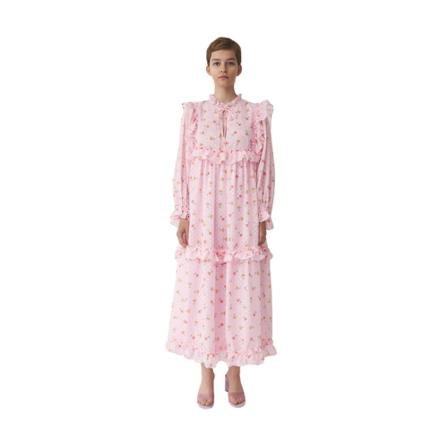 Stella Nova Maxi Dresses , Roze , Dames , Maat: M Maxi jurken