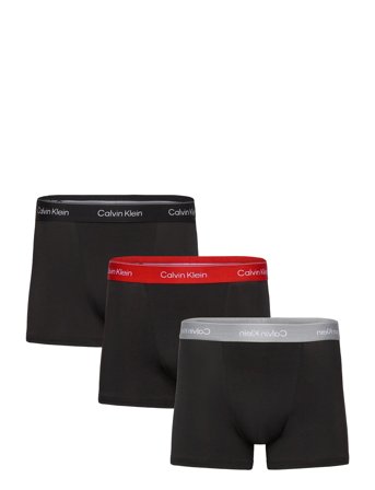 Calvin Klein Relaxed Fit Trunk 3Pk - Black - XL