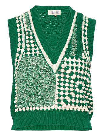 Cicilla Vests Knitted Vests Grønn Baum Und Pferdgarten