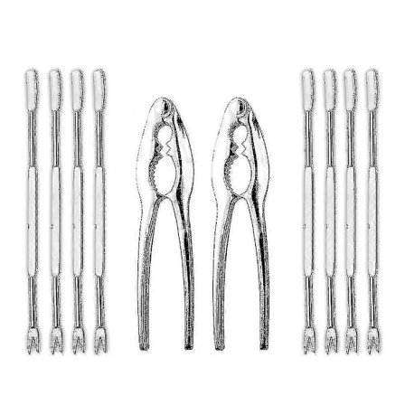 2 kpl Raputyökalusetti, Hummerin Ers- ja Hakusarja