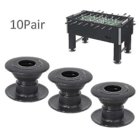 10 par 16 mm Ersättning För Bordsfotboll Bussning Fotbollsbord Fotboll Lagerdelar Bussning Bordstillbehör Fotboll Roliga Spel