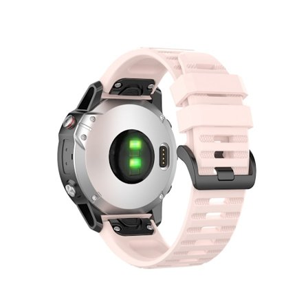 Garmin Fenix 6/6 Pro/5/5 Plus/Approach S62 etc. Klockarmband i silikon - Rosa