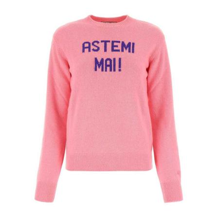 Saint Barth, Round-neck Knitwear Roze, Dames, Maat:S