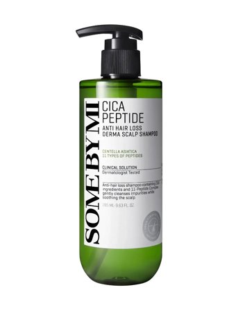 Some by Mi Cica Peptide Anti Hair Loss Derma Scalp Shampoo - Nude - 285 ML