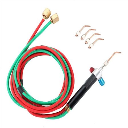 6stk Oksygenbrenner Mini Gassbrenner Suge Oksygen sveisebrenner