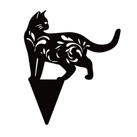 Katt Dyr Silhouette Hage Ornamenter D D