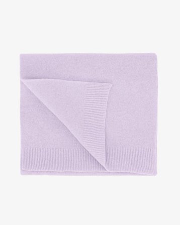 Merino Wool Scarf - Soft Lavender - Male - One Size