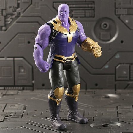 7" Marvel Avengers Super Hero Hulk Thanos PVC Play Toy Action Figure Model Present