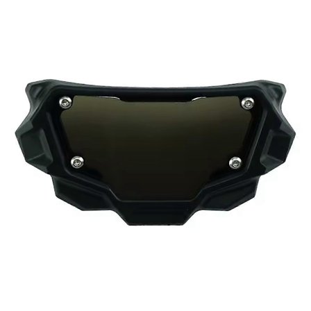 Kompatibel med Yamaha MT09 2024-25 Strålkastarskydd Skärmskydd Svart-Perfet