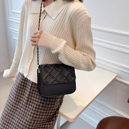 Liten väska damväska bud liten fyrkantig väska