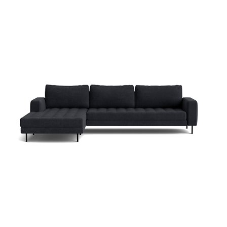 Rouge XL Chaiselongue-Sofa, links, Wind Anthrazit, minimalistisches Design, hoher Komfort, modernes Ecksofa für das Wohnzimmer, 89cm