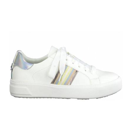 Tamaris Comb Casual Flats , Wit , Dames , Maat: 39 EU Sneakers