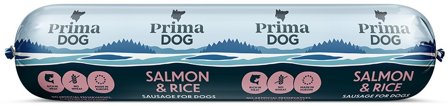 Prima Salmon & Rice -koiranmakkara 800 G