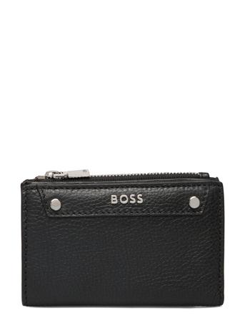 Ivy Flap Cardholder Bags Card Holders & Wallets Card Holder Svart BOSS*Betinget Tilbud