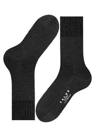 Falke Airport Socks Strumpor Herr Svart 41/42