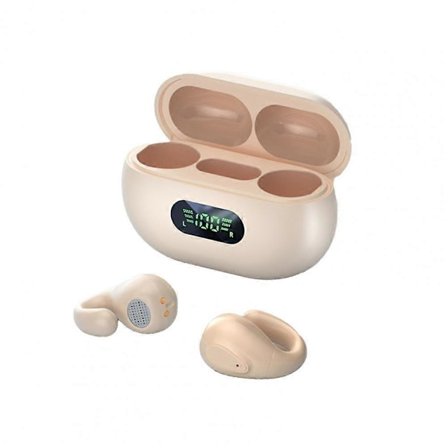 Noll Fördröjning Bluetooth Hörlurar Benledning Clip-on Öronproppar Handsfree Trådlösa Headset