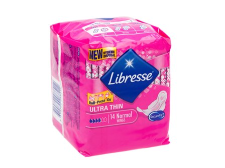 Libresse Invisible Clip Normal, 14 stk.