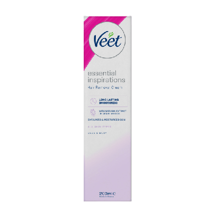 Veet Essential Inspirations Cream Hårborttagning Dam 200 ML