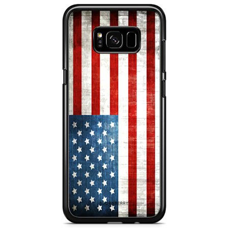 Bjornberry Skal Samsung Galaxy S8 Plus - USA Flagga