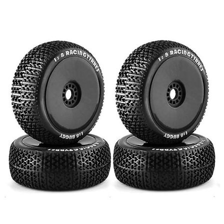 116mm 1/8 skala Rc Buggy dæk 17mm Hex Rc hjul og dæk til Arrma Traxxas Redcat Team Losi Vrx Ho