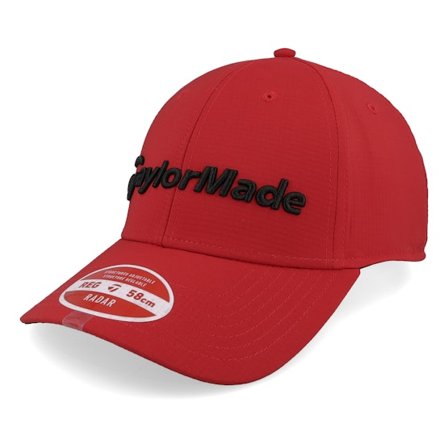 Taylor Made - Punainen adjustable Lippis - Eg Radar Hat Red Adjustable @ Hatstore