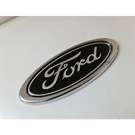 Ford Svart Oval 150mm X 60mm Emblem Fram Baklucka Focus Mondeo Transit