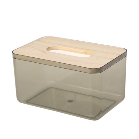 Desktop Tissue Box-hållare Dammtät Enkel att använda våtservetter Masque Dispenser-hållare för hemmakontor