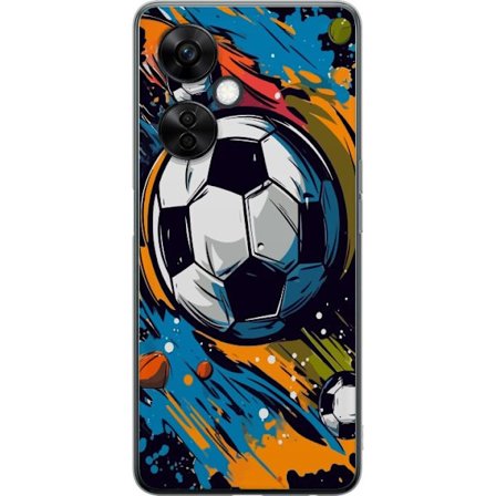 Mobilskal till OnePlus Nord CE3 med Fotbollar