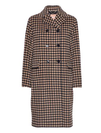 Corally Outerwear Coats Winter Coats Multi/mönstrad BOSS