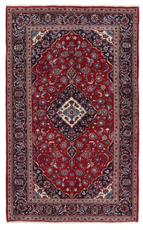 Medaillon Klein Keshan Teppich 150X245 Wolle