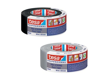 TESA Vävtejp Pro Strong 50mmx50m silver - Lyreco - Emballage och lagerutrustning - Packtejper - Väv- och Silvertejp