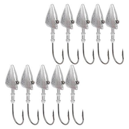 2 påsar Jigghuvud Fiskkrok Bete Long Shot Motviktsfiskkrok Lure Tackle Tillbehör 10g